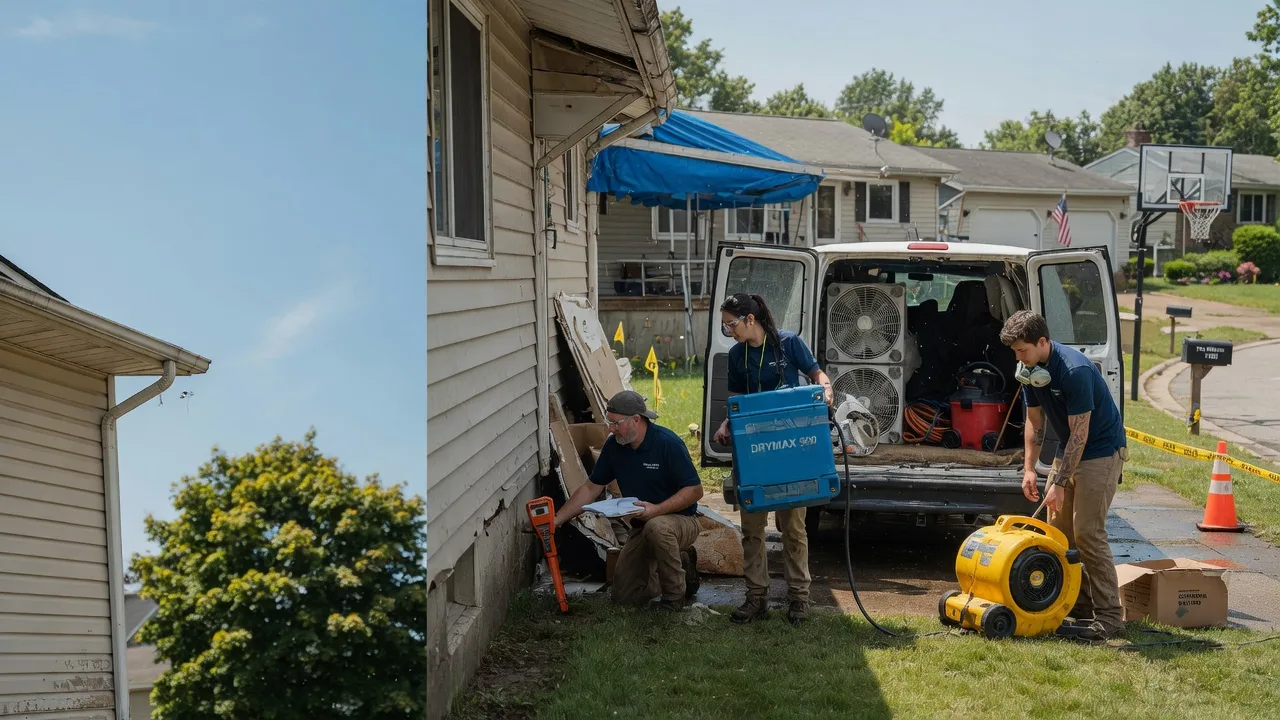 Ceiling Leak Cleanup in Waskish, MN near me