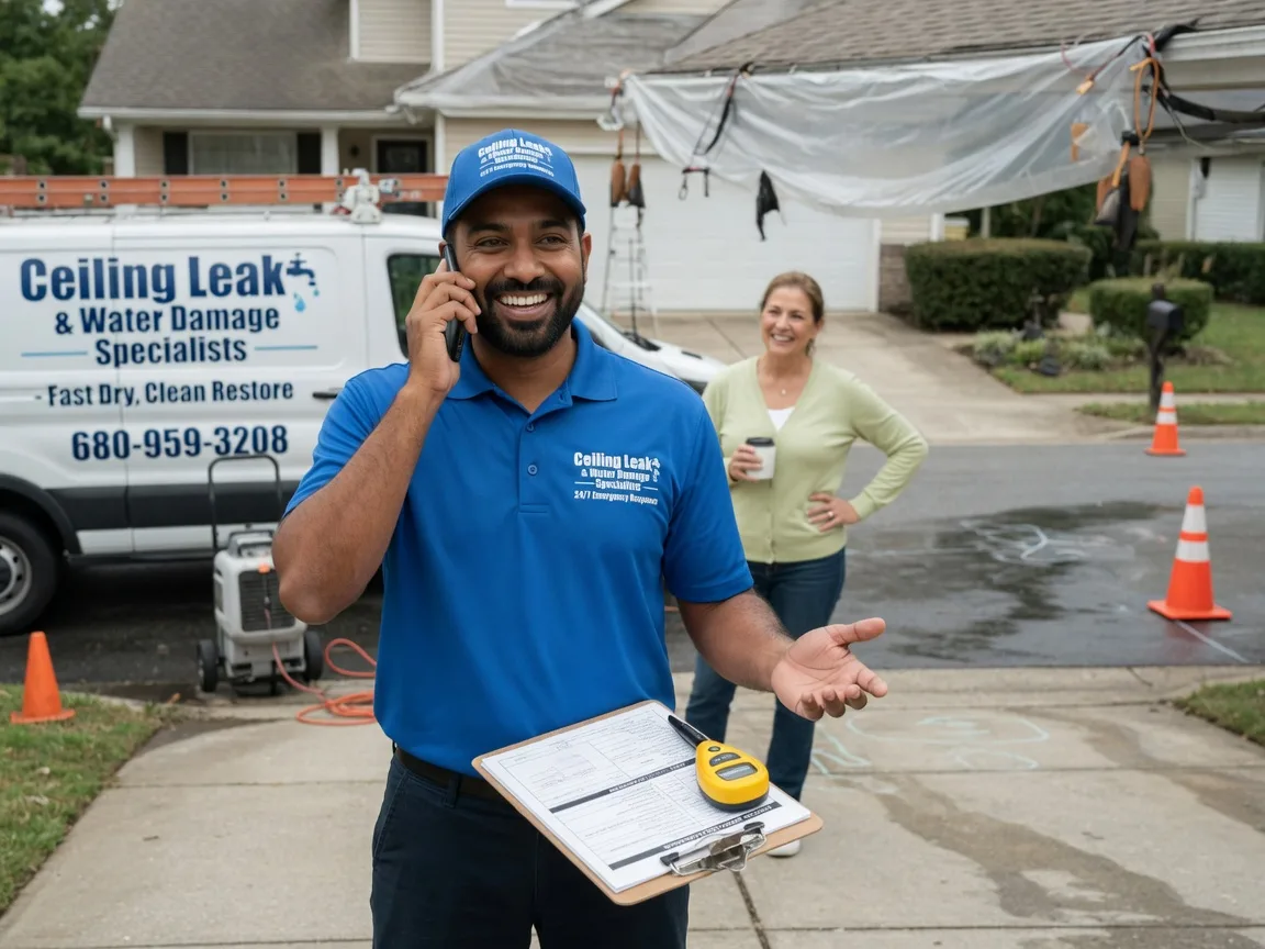 Ceiling Leak Cleanup Waskish, MN FAQs